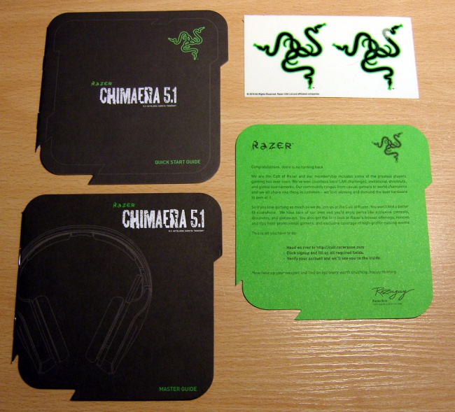   Razer Chimaera 5.1  Xbox 360  PC