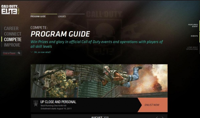 Обзор сервиса Call Of Duty Elite