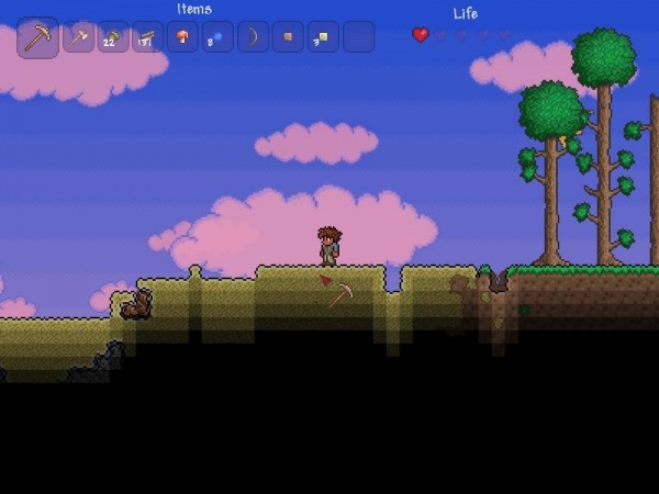 Terraria стала доступна для обладателей Playstation 3 Terraria стала доступна для обладателей Playstation 3