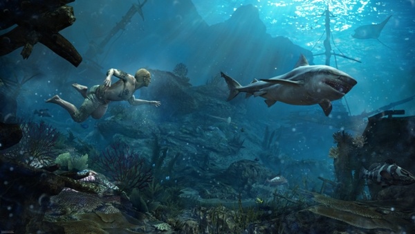 Подводный мир Assassin's Creed IV: Black Flag Assassin's Creed IV: Black Flag