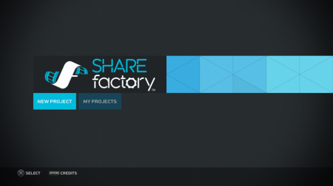 SHAREfactory  PlayStation 4