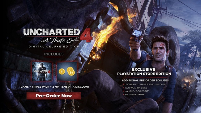   Uncharted 4: A Thief's End