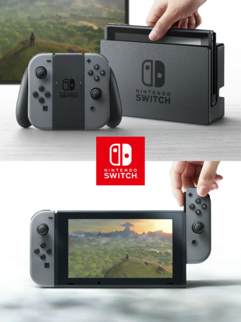 Анонсирована Nintendo Switch