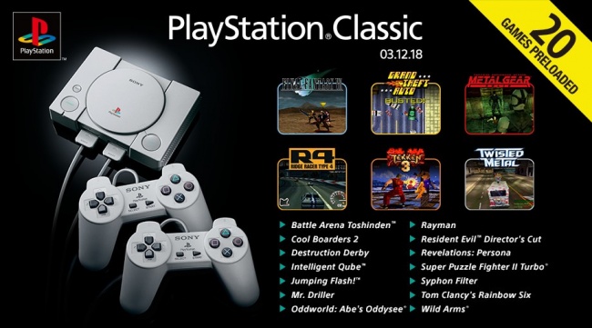 Игры PlayStation Classic Игры PlayStation Classic