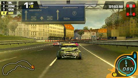 Sony PSP (Need for Speed Pro Street)